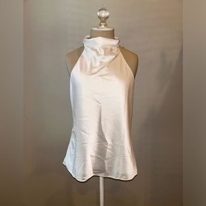 DO + BE white halter blouse #thesethree #bridal #bride2024
